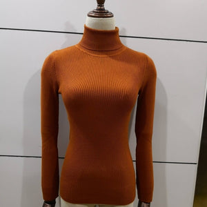 Tops turtleneck Pullovers Casual Sweater