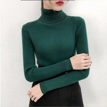 Load image into Gallery viewer, Tops turtleneck Pullovers Casual Sweater