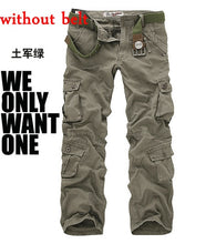 Load image into Gallery viewer, men cargo pants camouflage  trousers military pants for man 7 colors