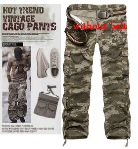 men cargo pants camouflage  trousers military pants for man 7 colors