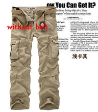 Load image into Gallery viewer, men cargo pants camouflage  trousers military pants for man 7 colors