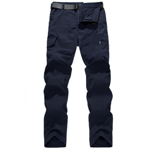 Men lightweight Breathable Quick Dry Pants Summer Casual Cargo Pants Waterproof Trousers