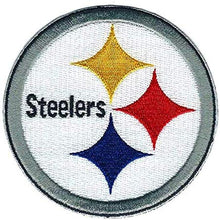 Load image into Gallery viewer, Tactical Badge Patch of NFL Football Pittsburgh Steelers Sign Logo Applique Fastener Hook and Loop Military Badge Morale Patches