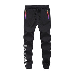 Spring Autumn Men Casual Sweatpants 2020 Mens Sportswear Joggers Striped Pants Fashion Male Skinny Slim Fitted Gyms Harem Pants