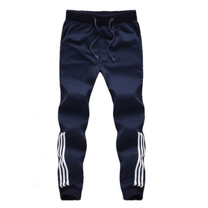 Spring Autumn Men Casual Sweatpants 2020 Mens Sportswear Joggers Striped Pants Fashion Male Skinny Slim Fitted Gyms Harem Pants