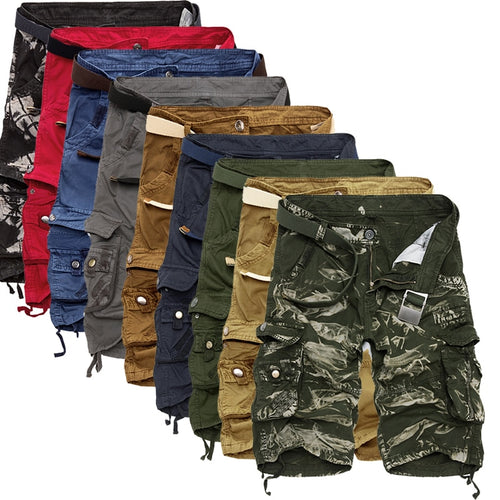 Cargo Shorts Cotton  Men Cargo Shorts