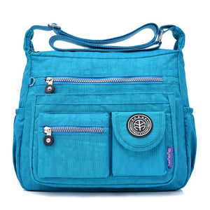 Women Shouder Bags Handbags Female Famous Brand Solid Messenger Bag Small Summer Beach Nylon Purse Sac A Main Bolsas Feminina