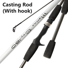 Load image into Gallery viewer, Carbon Spinning Fishing Rod Spinning Fishing