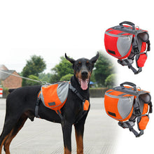 Load image into Gallery viewer, TAILUP Pet Outdoor Backpack Large Dog Reflective Adjustable Saddle Bag Harness Carrier For Traveling Hiking Camping Safety