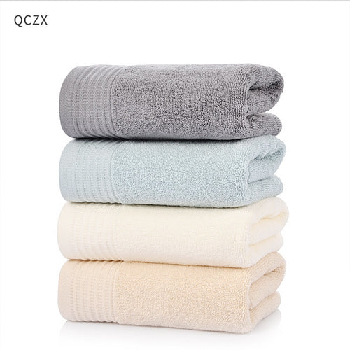 QCZX  100% Cotton Towels Soft Cotton Machine Washable Extra Large Bath Towel (35cm-by-75cm) - Luxury Bath Sheet - Gray D40