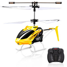 Load image into Gallery viewer, Syma Official W25 RC Helicopter 2 CH 2 Channel Mini RC Drone With Gyro Crash Resistant RC Toys For Boy Kids Gift Red Yellow