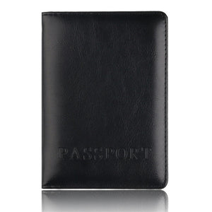 Card Holder Purse Multi-function Business Card Soft Passport Cover