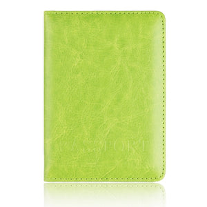 Card Holder Purse Multi-function Business Card Soft Passport Cover