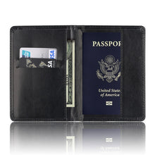 Load image into Gallery viewer, Card Holder Purse Multi-function Business Card Soft Passport Cover