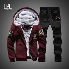 Load image into Gallery viewer, Winter Fleece Hoodies Men Casual Hooded