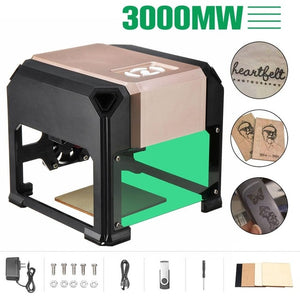 2000/3000mW USB Desktop Laser Engraver Machine