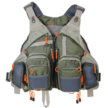 Load image into Gallery viewer, Outdoor Men&#39;s Fly Fishing Vest Adjustable Mesh Vest Mutiple Pocket