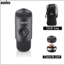 Load image into Gallery viewer, XEOLEO WACACO Nanopresso Coffee maker 18 Bar Portable Manual Coffee machine Outdoor Travel Hand press Powder/Capsule coffee 80ml