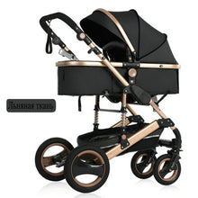 Load image into Gallery viewer, new baby trolley high landscape 3 to 1 baby stroller