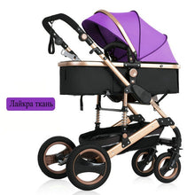 Load image into Gallery viewer, new baby trolley high landscape 3 to 1 baby stroller