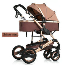 Load image into Gallery viewer, new baby trolley high landscape 3 to 1 baby stroller