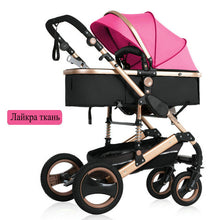 Load image into Gallery viewer, new baby trolley high landscape 3 to 1 baby stroller