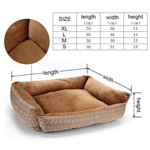 Load image into Gallery viewer, pet Bed For Dogs Bench For Puppy Mats Sofa Loungers Dog Bed for Small Dogs Pet Bed for Large Dogs Sofa Winter Pet Products XR0001