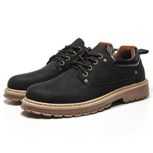 Load image into Gallery viewer, Men Casual Leather Shoes Men Leather Shoes Work Safety Shoes