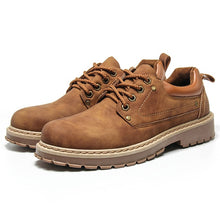 Load image into Gallery viewer, Men Casual Leather Shoes Men Leather Shoes Work Safety Shoes