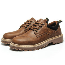 Load image into Gallery viewer, Men Casual Leather Shoes Men Leather Shoes Work Safety Shoes