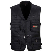 Load image into Gallery viewer, Men&#39;s Fishing Vest with Multi-Pocket Zip for Photography / Hunting / Travel Outdoor Sport