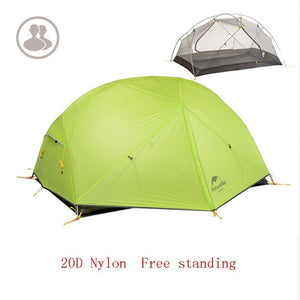 Camping Nylon Fabic Double Layer Waterproof Tent for 2 Persons NH17T007-M