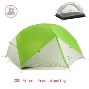 Camping Nylon Fabic Double Layer Waterproof Tent for 2 Persons NH17T007-M