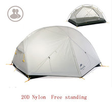 Load image into Gallery viewer, Camping Nylon Fabic Double Layer Waterproof Tent for 2 Persons NH17T007-M