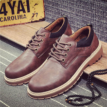 Load image into Gallery viewer, Men Casual Leather Shoes Men Leather Shoes Work Safety Shoes