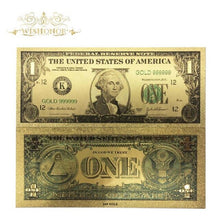 Load image into Gallery viewer, NFL Super Bowl Banknotes 100 Dollar Bills Banknote in 24K Gold Plated Paper Money For Gifts