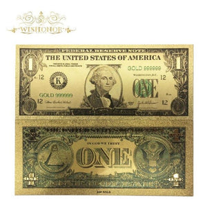 NFL Super Bowl Banknotes 100 Dollar Bills Banknote in 24K Gold Plated Paper Money For Gifts