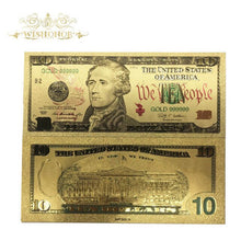 Load image into Gallery viewer, NFL Super Bowl Banknotes 100 Dollar Bills Banknote in 24K Gold Plated Paper Money For Gifts