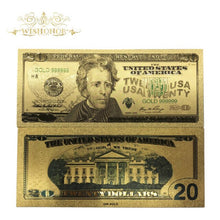 Load image into Gallery viewer, NFL Super Bowl Banknotes 100 Dollar Bills Banknote in 24K Gold Plated Paper Money For Gifts