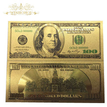 Load image into Gallery viewer, NFL Super Bowl Banknotes 100 Dollar Bills Banknote in 24K Gold Plated Paper Money For Gifts