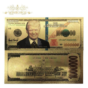 NFL Super Bowl Banknotes 100 Dollar Bills Banknote in 24K Gold Plated Paper Money For Gifts