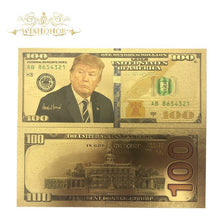 Load image into Gallery viewer, NFL Super Bowl Banknotes 100 Dollar Bills Banknote in 24K Gold Plated Paper Money For Gifts