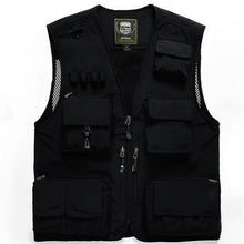 Load image into Gallery viewer, Fishing Vests Quick Dry Breathable Multi Pocket Mesh Vest Sleeveless