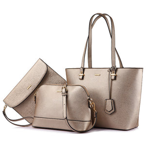 purse female large tote bag set luxury purse